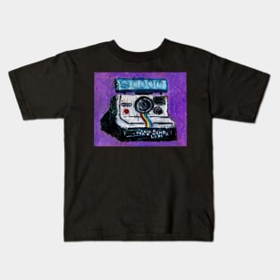 Polaroid Camera Kids T-Shirt